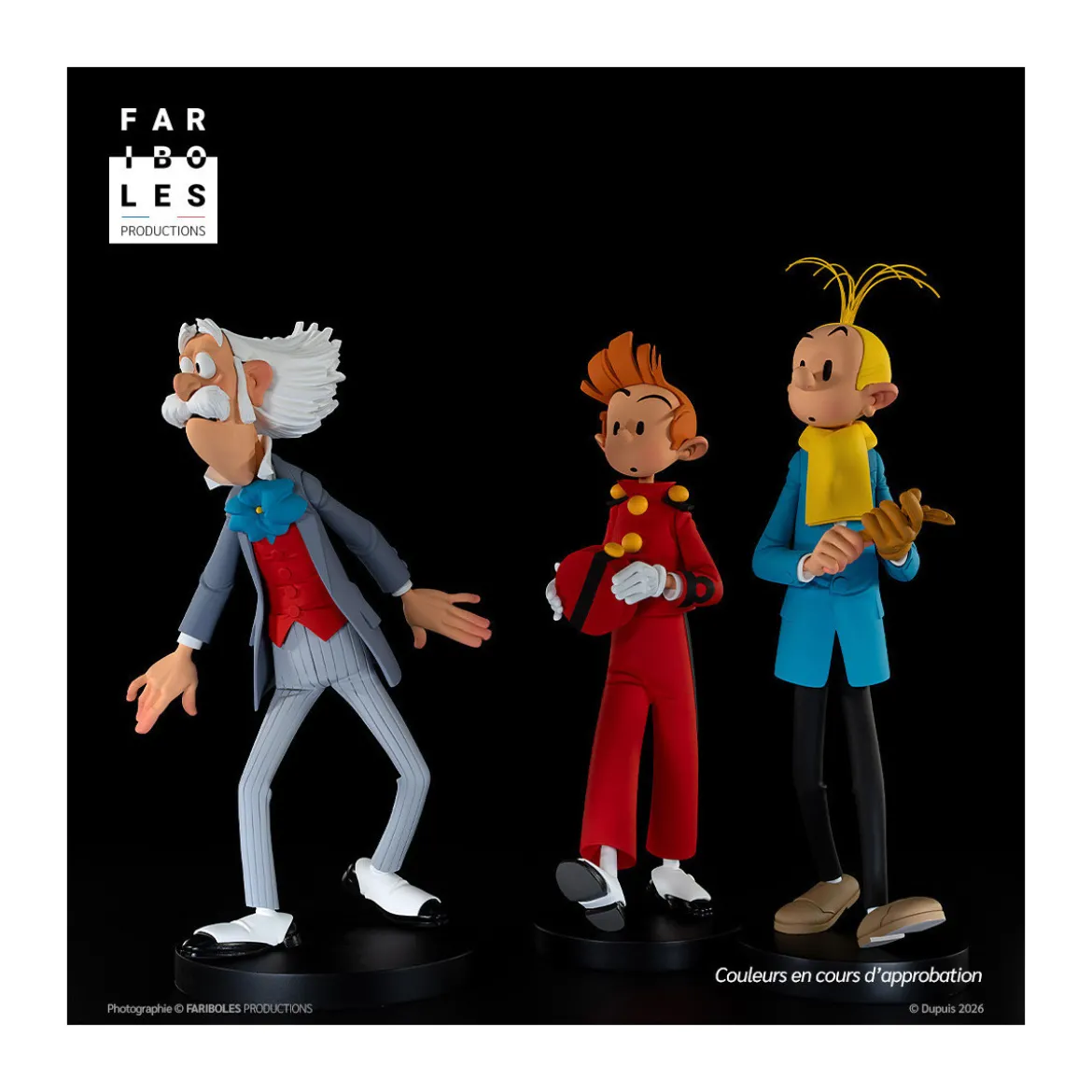 Fariboles Productions - Le comte de Champignac - Spirou & Fantasio