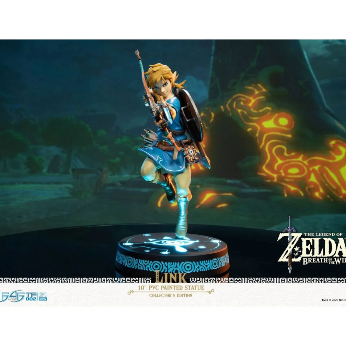 F4F Link Breath of the Wild Collector The Legend of Zelda figurine PVC