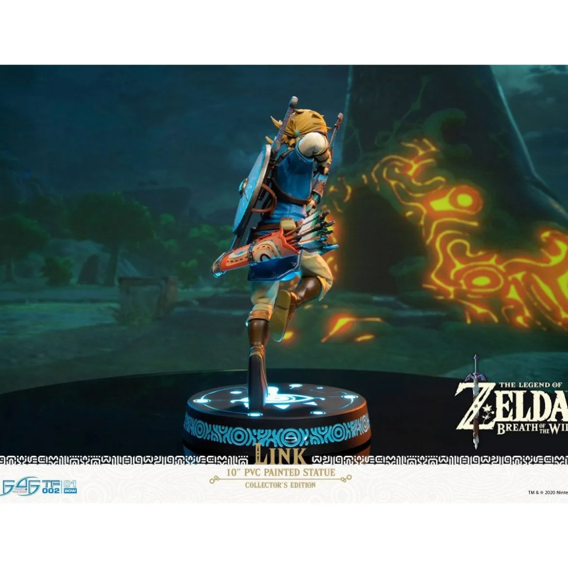 F4F Link Breath of the Wild Collector The Legend of Zelda figurine PVC