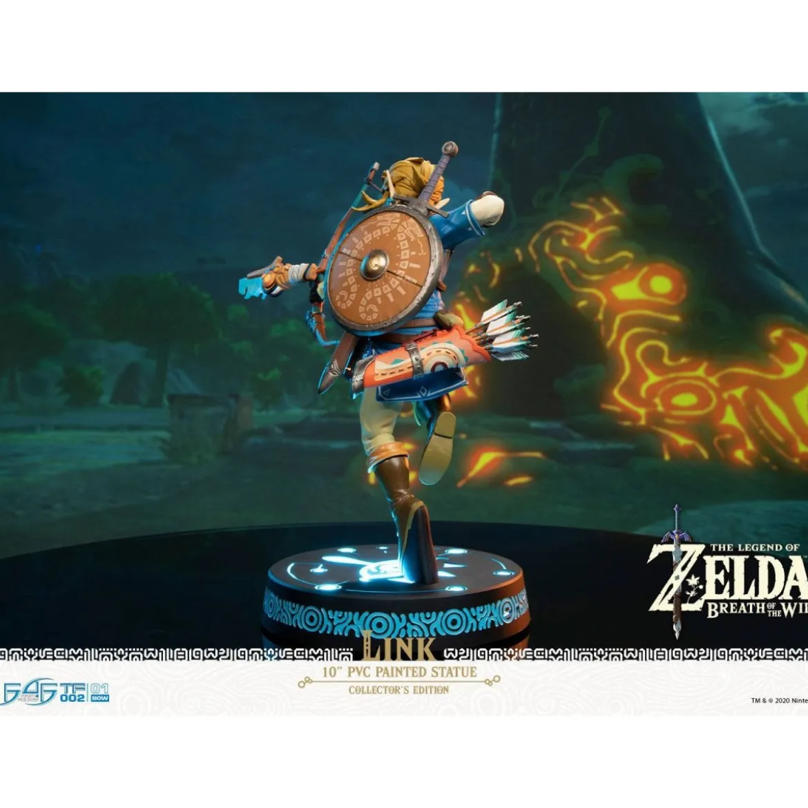 F4F Link Breath of the Wild Collector The Legend of Zelda figurine PVC
