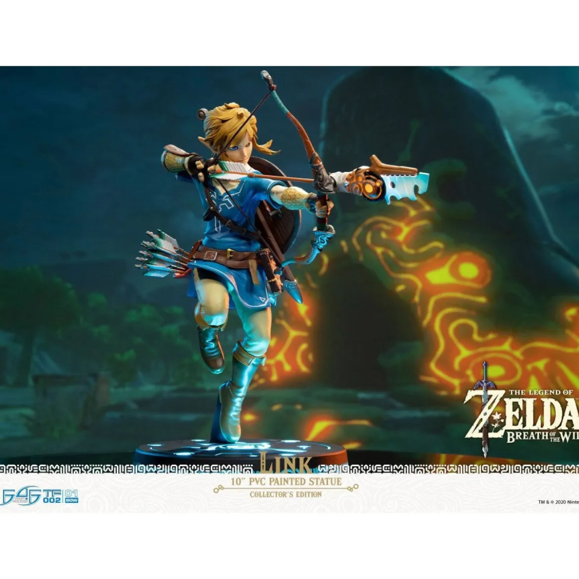 F4F Link Breath of the Wild Collector The Legend of Zelda figurine PVC