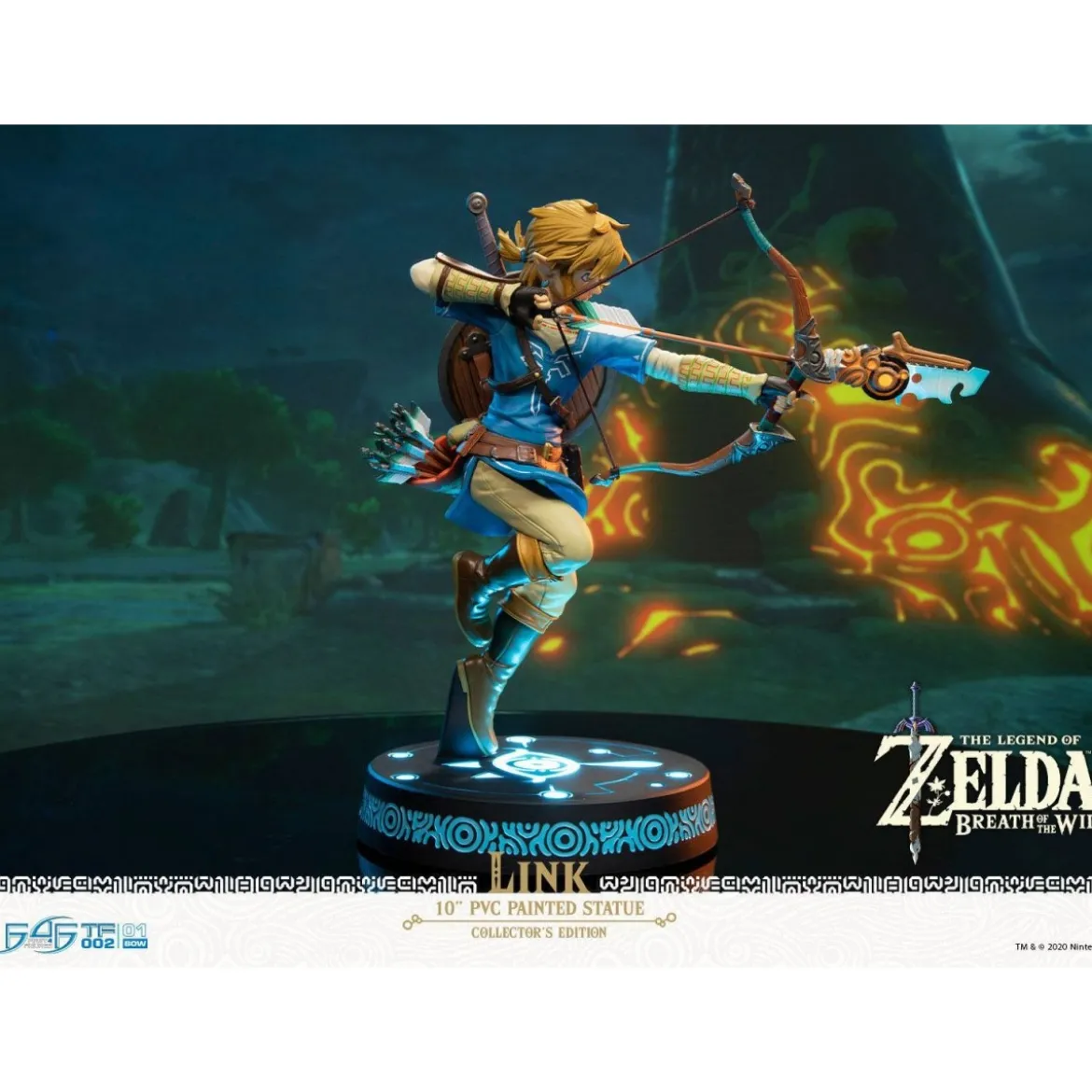 F4F Link Breath of the Wild Collector The Legend of Zelda figurine PVC