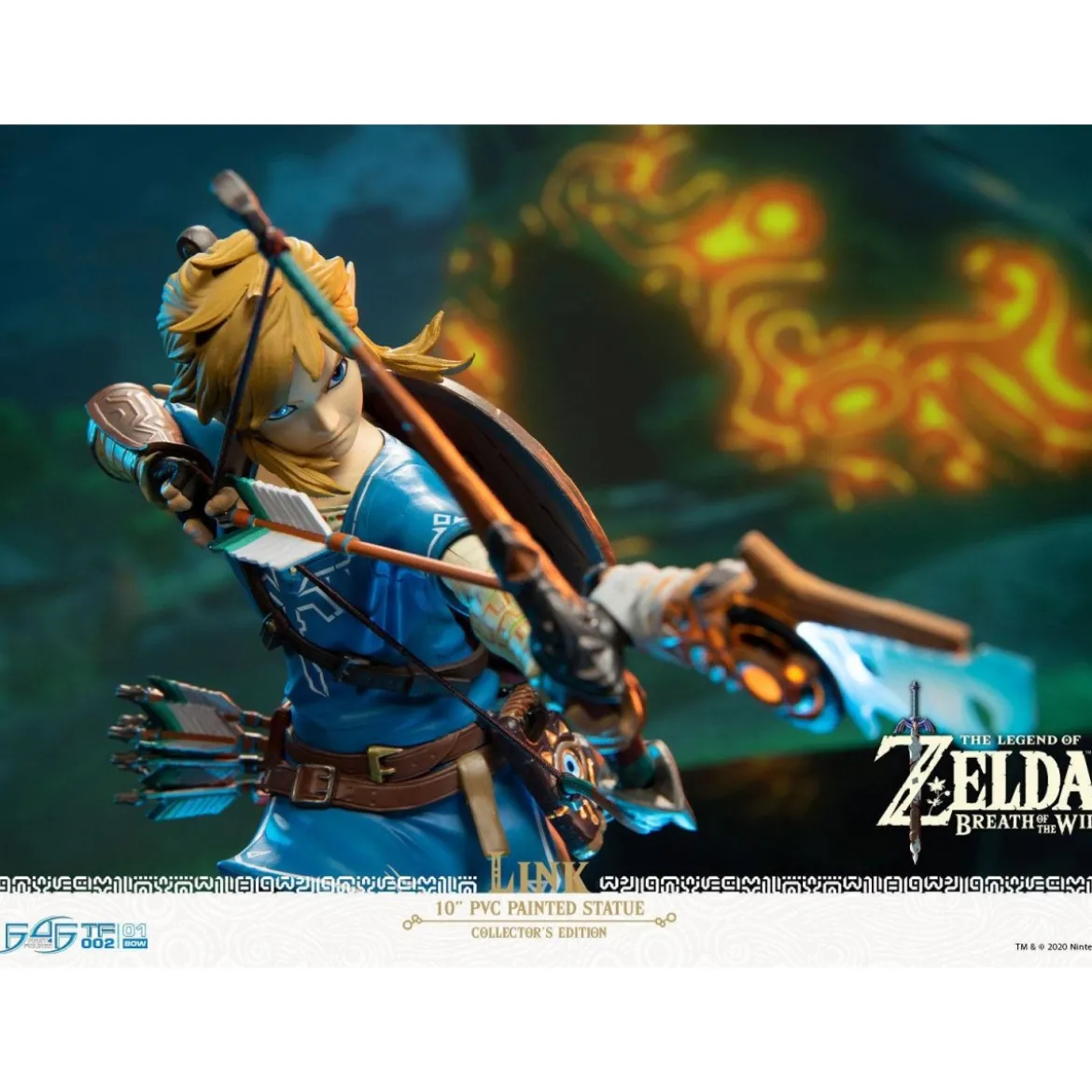 F4F Link Breath of the Wild Collector The Legend of Zelda figurine PVC