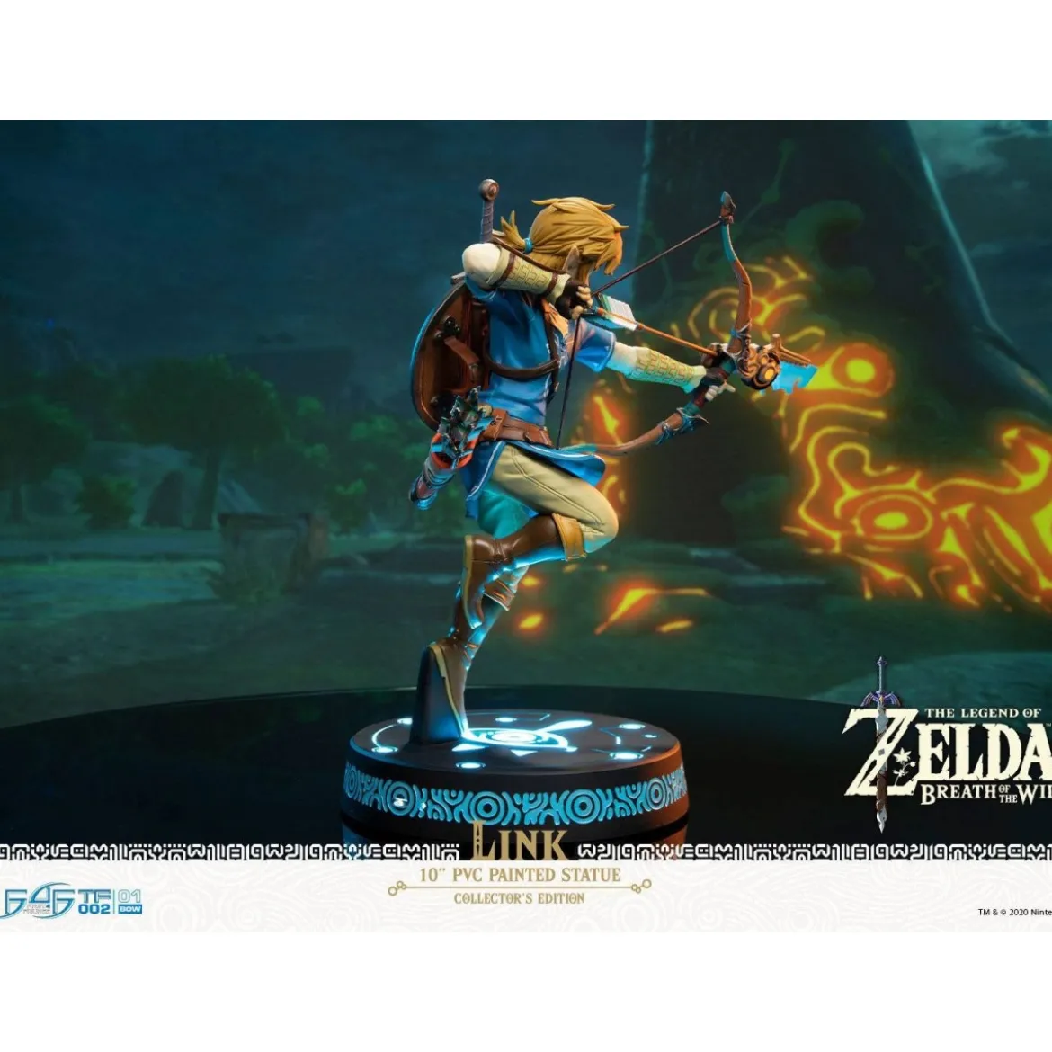 F4F Link Breath of the Wild Collector The Legend of Zelda figurine PVC