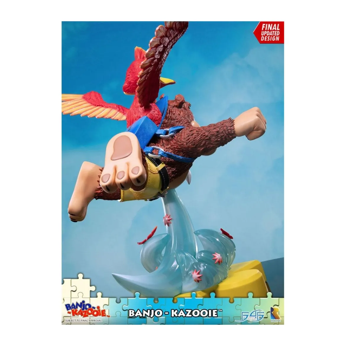 First 4 Figures - Banjo-Kazooie - statuette Banjo & Kazooie - 51 cm