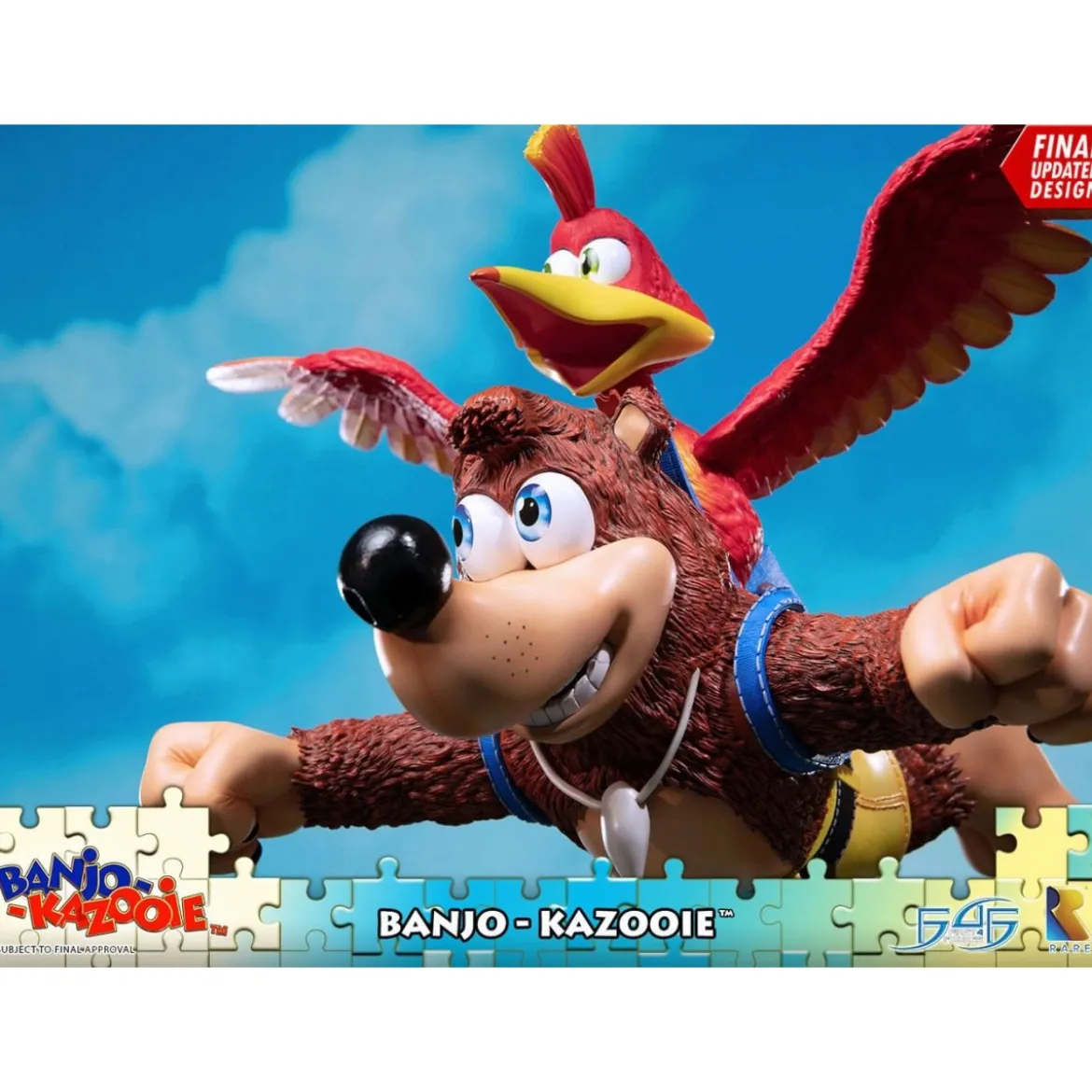 First 4 Figures - Banjo-Kazooie - statuette Banjo & Kazooie - 51 cm