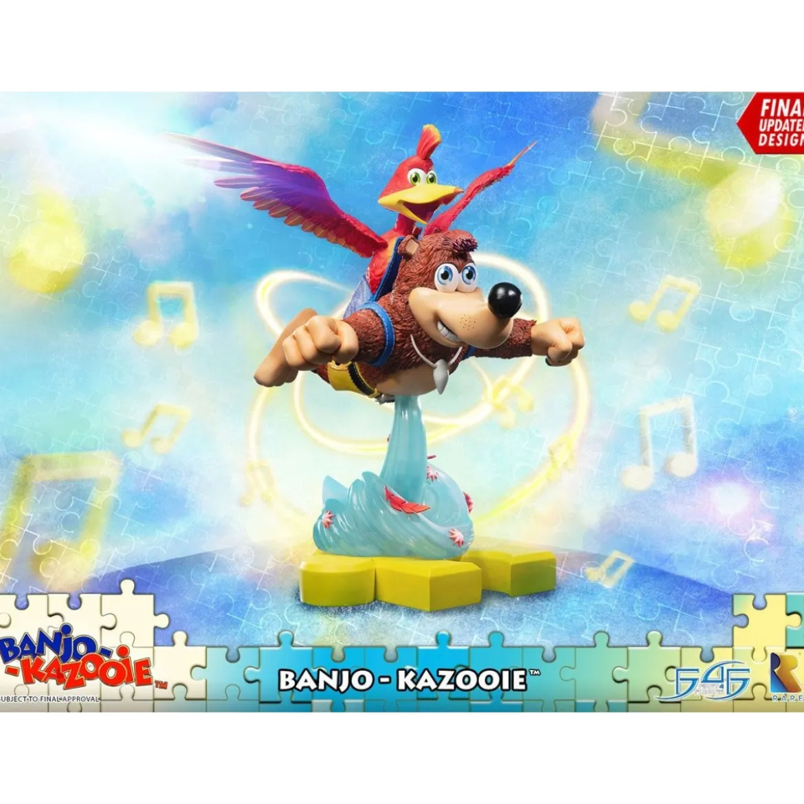 First 4 Figures - Banjo-Kazooie - statuette Banjo & Kazooie - 51 cm