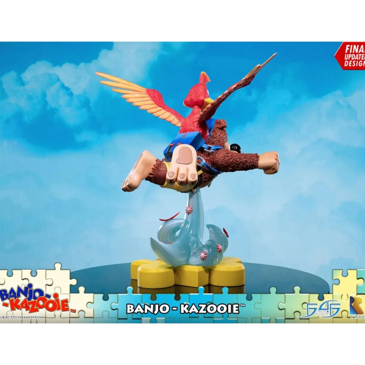 First 4 Figures - Banjo-Kazooie - statuette Banjo & Kazooie - 51 cm