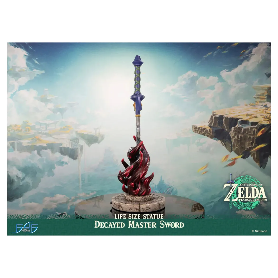 First 4 Figures - Decayed Master Sword 1/1 - The Legend of Zelda: Tears of the Kingdom