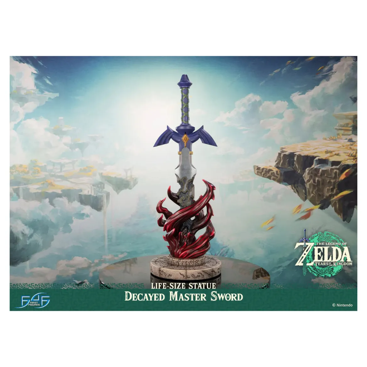 First 4 Figures - Decayed Master Sword 1/1 - The Legend of Zelda: Tears of the Kingdom
