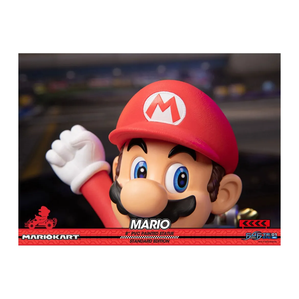 First 4 Figures - Mario Kart - MARIO Standard Edition PVC Statue