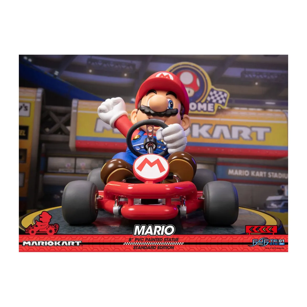 First 4 Figures - Mario Kart - MARIO Standard Edition PVC Statue