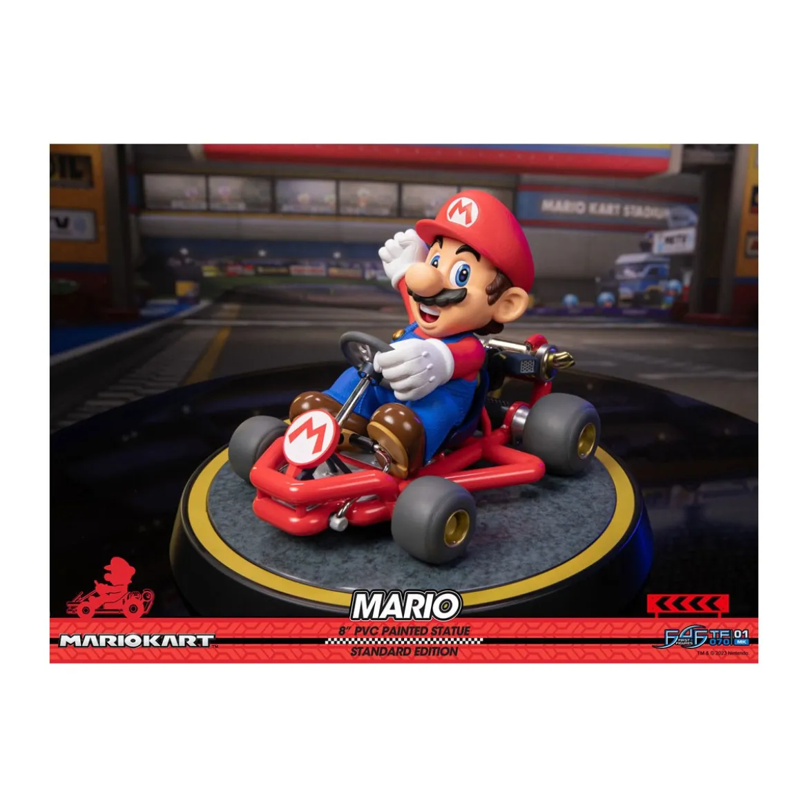 First 4 Figures - Mario Kart - MARIO Standard Edition PVC Statue
