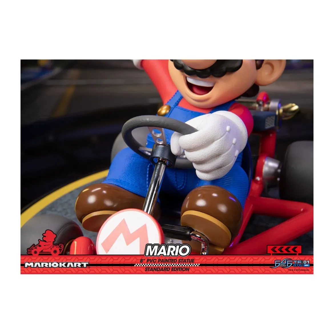 First 4 Figures - Mario Kart - MARIO Standard Edition PVC Statue