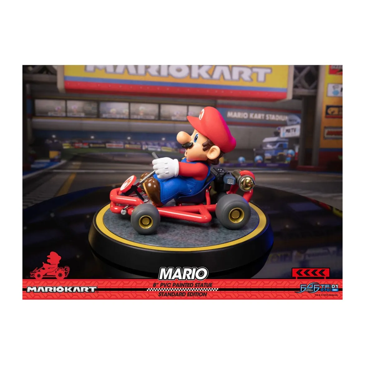 First 4 Figures - Mario Kart - MARIO Standard Edition PVC Statue