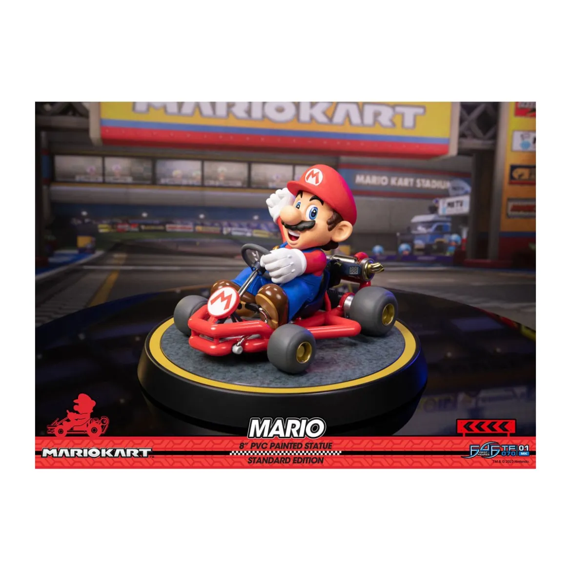 First 4 Figures - Mario Kart - MARIO Standard Edition PVC Statue