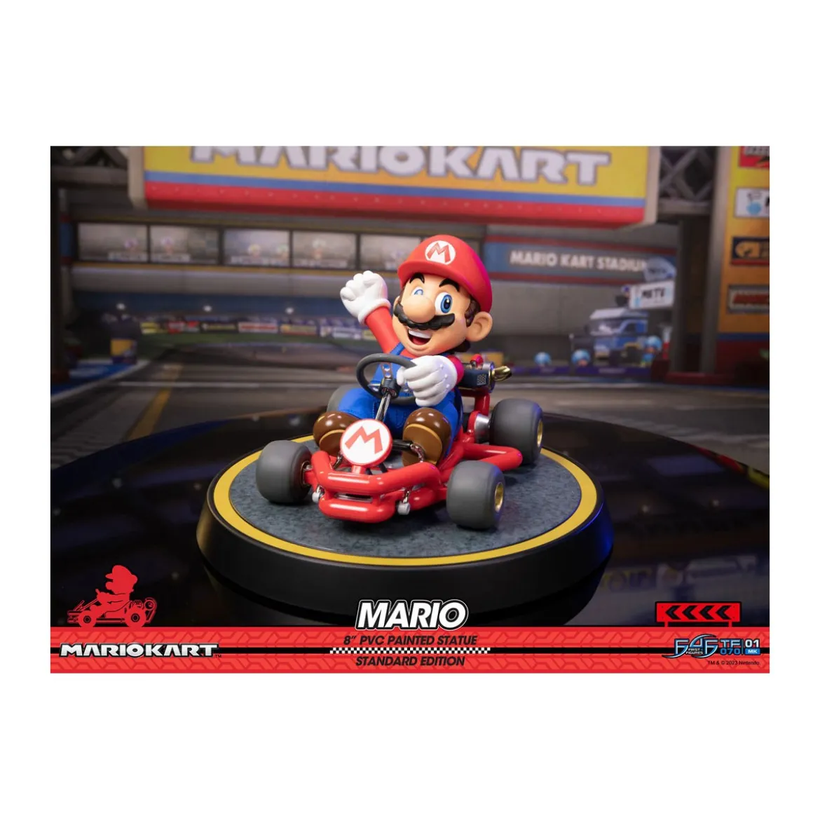 First 4 Figures - Mario Kart - MARIO Standard Edition PVC Statue