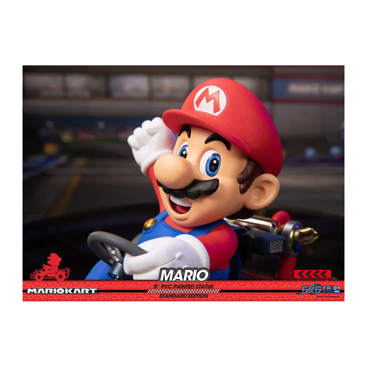 First 4 Figures - Mario Kart - MARIO Standard Edition PVC Statue
