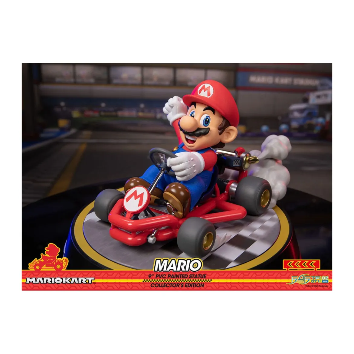 First 4 Figures - Mario Kart - MARIO Collector's Edition PVC Statue