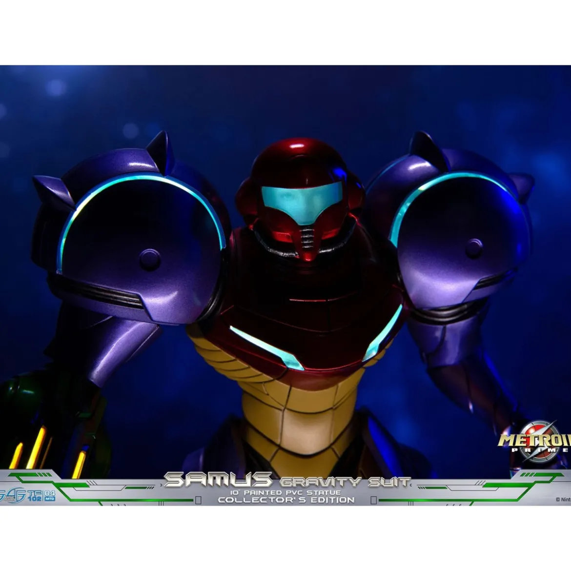 First 4 Figures - Metroid - SAMUS GRAVITY SUIT Collector's Edition PVC Statue