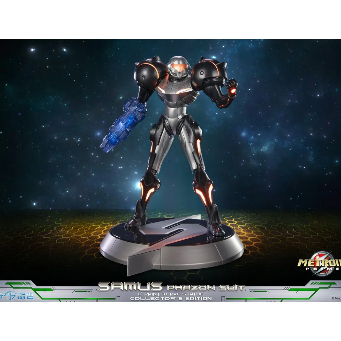 First 4 Figures - Metroid - SAMUS Phazon suit Collector's Edition PVC Statue