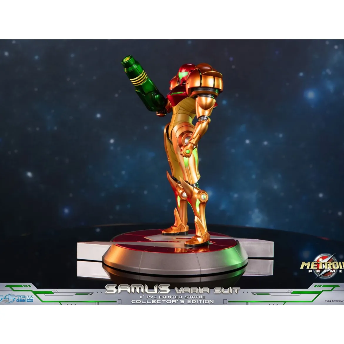 First 4 Figures - Metroid - SAMUS VARIA SUIT Collector's Edition PVC Statue