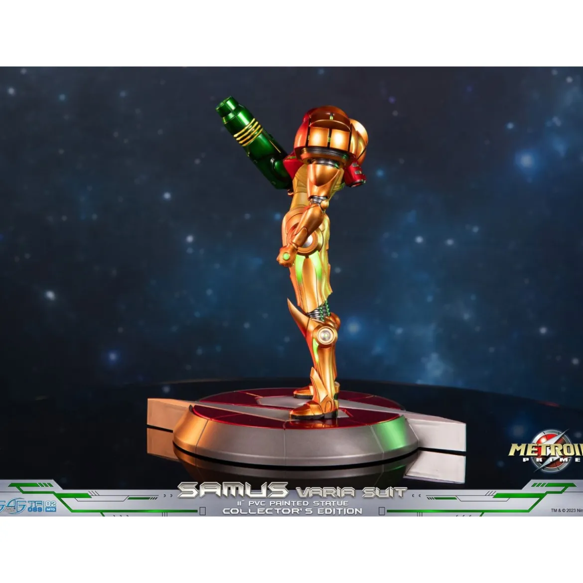 First 4 Figures - Metroid - SAMUS VARIA SUIT Collector's Edition PVC Statue