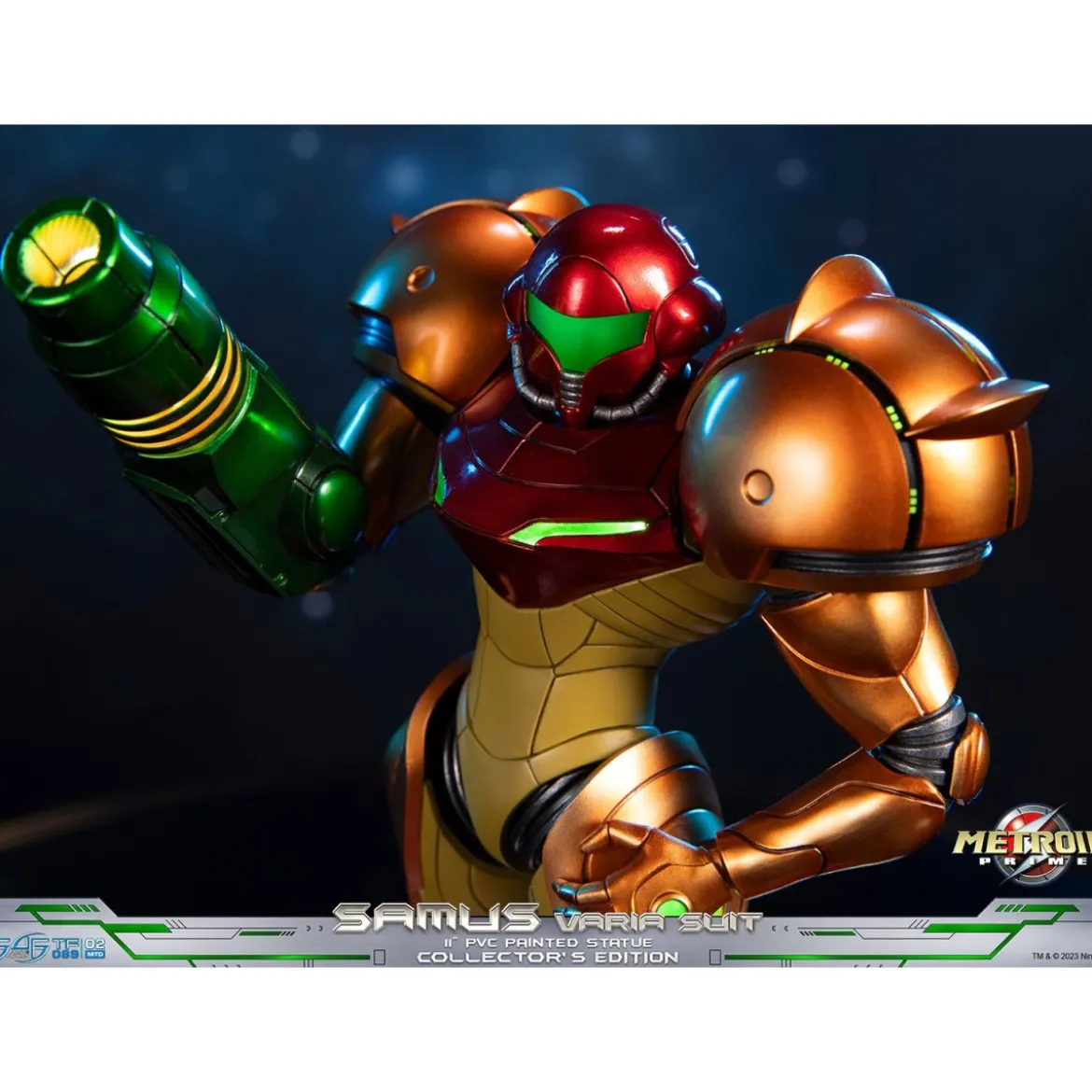 First 4 Figures - Metroid - SAMUS VARIA SUIT Collector's Edition PVC Statue