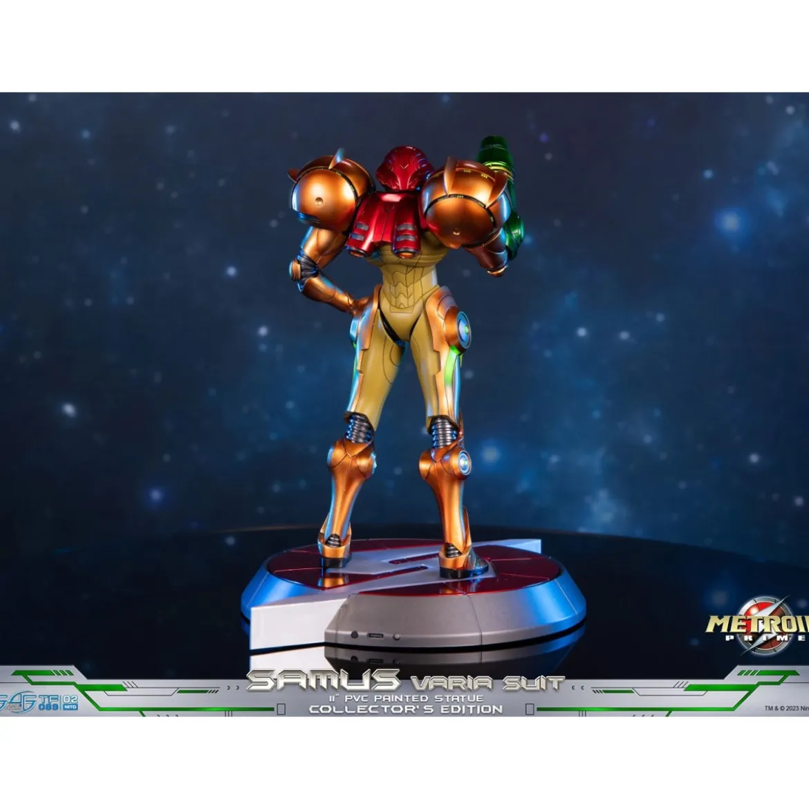 First 4 Figures - Metroid - SAMUS VARIA SUIT Collector's Edition PVC Statue