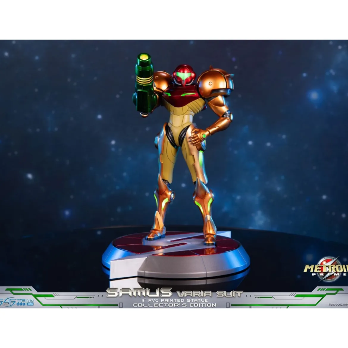 First 4 Figures - Metroid - SAMUS VARIA SUIT Collector's Edition PVC Statue