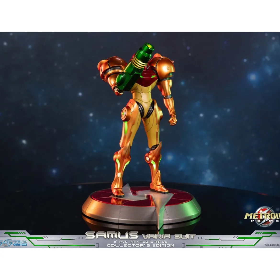 First 4 Figures - Metroid - SAMUS VARIA SUIT Collector's Edition PVC Statue