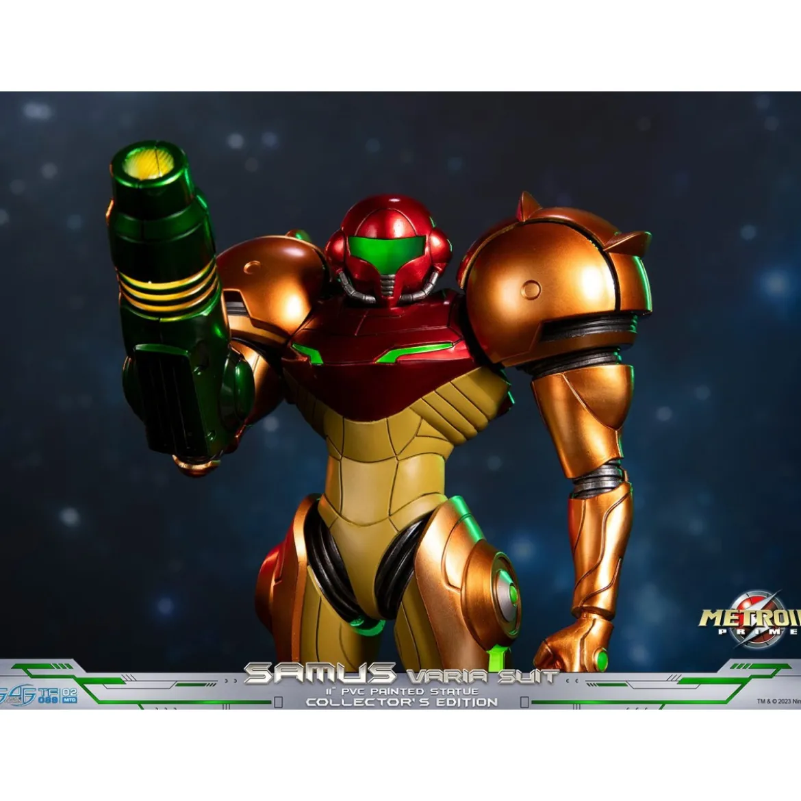 First 4 Figures - Metroid - SAMUS VARIA SUIT Collector's Edition PVC Statue