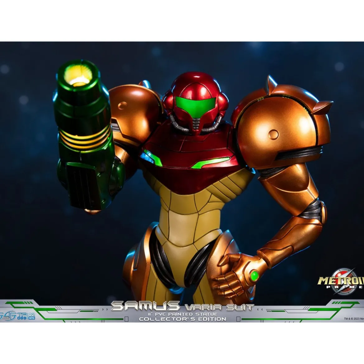 First 4 Figures - Metroid - SAMUS VARIA SUIT Collector's Edition PVC Statue