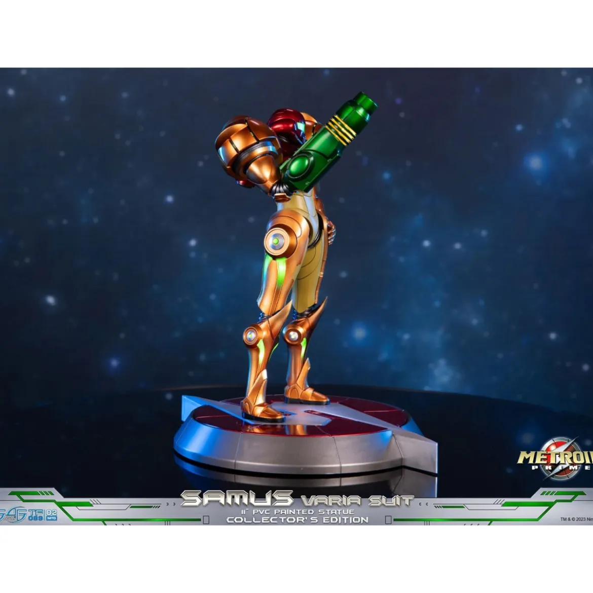 First 4 Figures - Metroid - SAMUS VARIA SUIT Collector's Edition PVC Statue