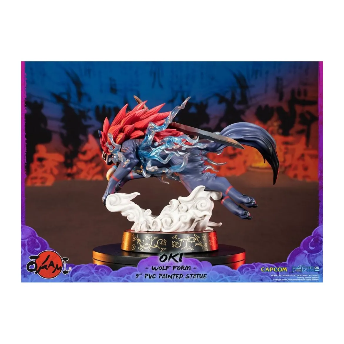 First 4 Figures Okami - statuette PVC OKI Wolf Form