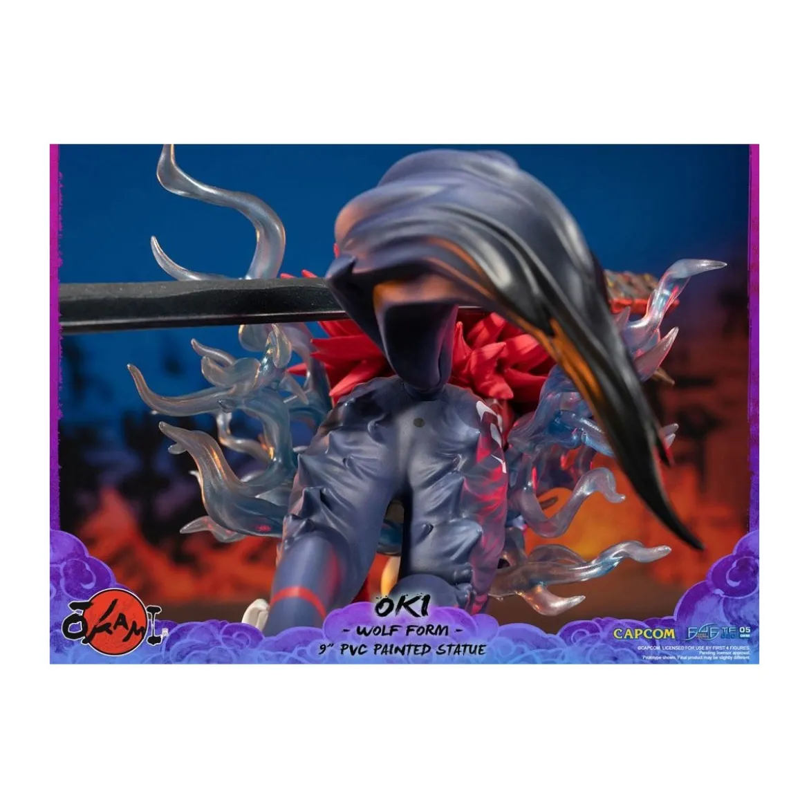 First 4 Figures Okami - statuette PVC OKI Wolf Form