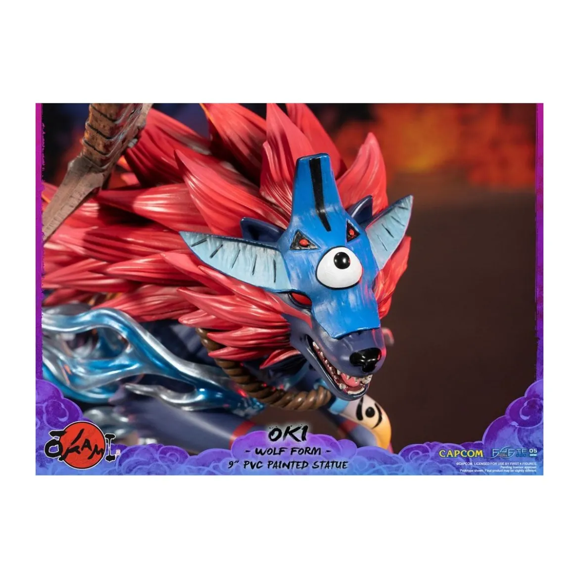 First 4 Figures Okami - statuette PVC OKI Wolf Form