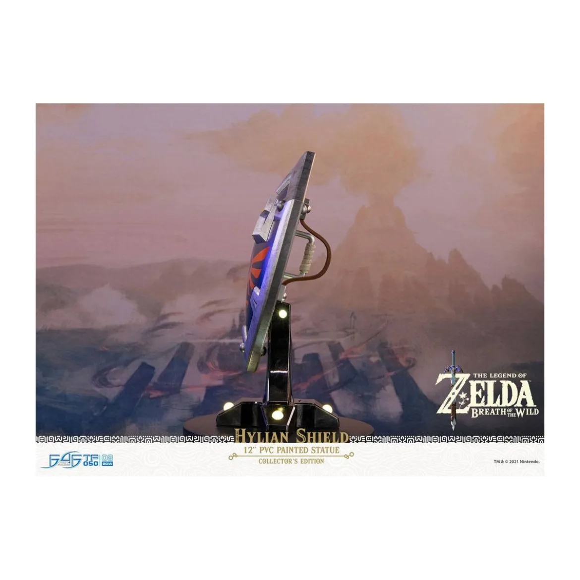 First 4 Figures - Zelda - Hylian Shield Collector's Edition - Breath of the Wild PVC statue
