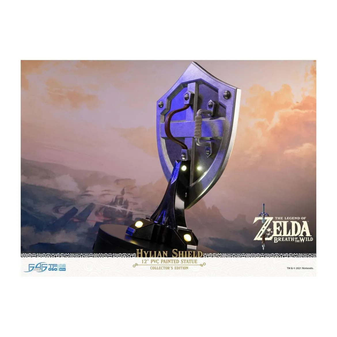 First 4 Figures - Zelda - Hylian Shield Collector's Edition - Breath of the Wild PVC statue