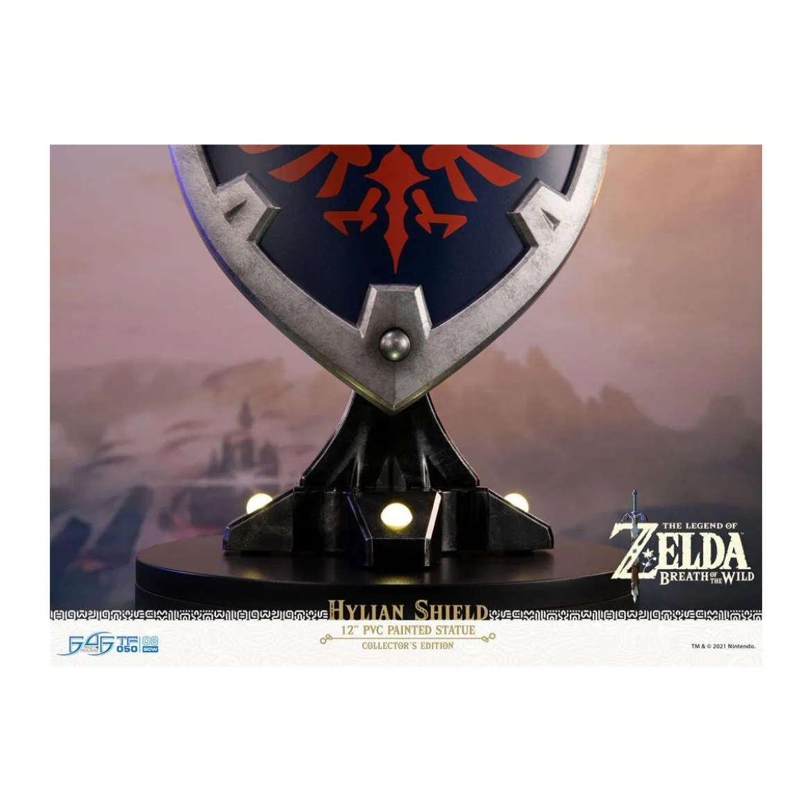 First 4 Figures - Zelda - Hylian Shield Collector's Edition - Breath of the Wild PVC statue