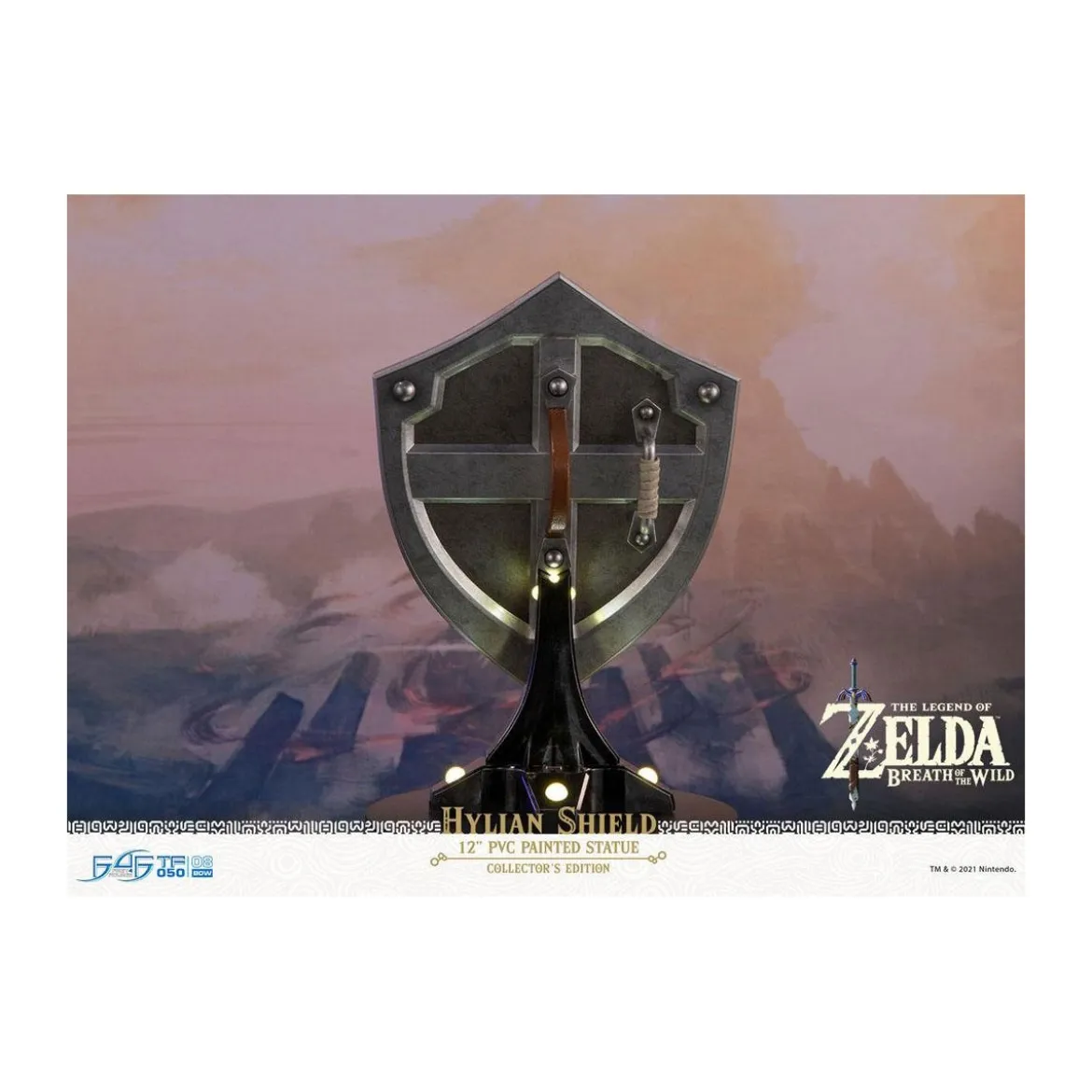 First 4 Figures - Zelda - Hylian Shield Collector's Edition - Breath of the Wild PVC statue