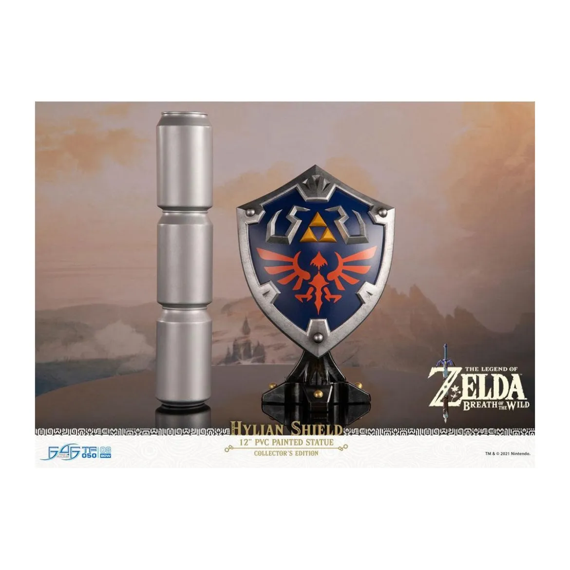 First 4 Figures - Zelda - Hylian Shield Collector's Edition - Breath of the Wild PVC statue