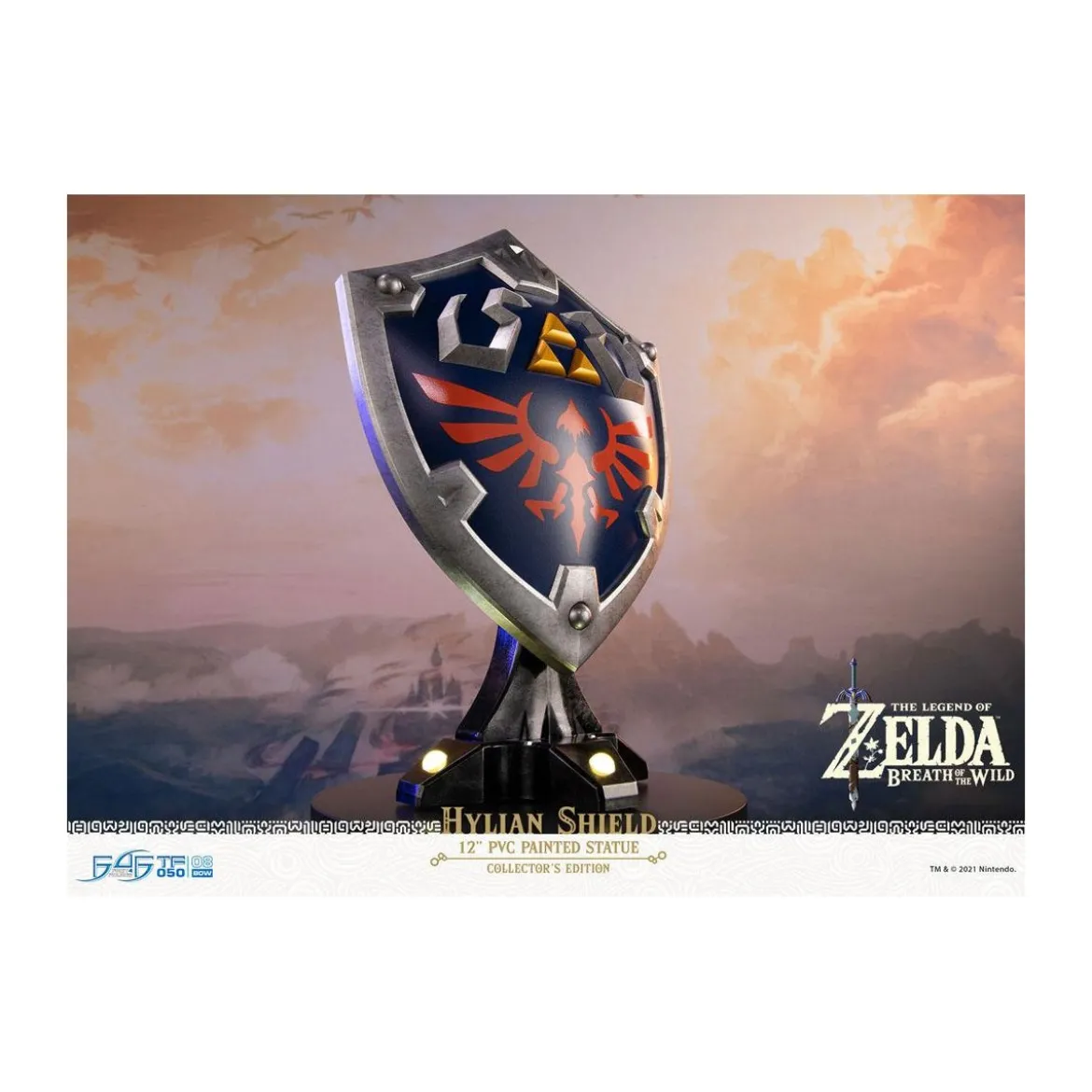 First 4 Figures - Zelda - Hylian Shield Collector's Edition - Breath of the Wild PVC statue