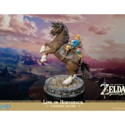 First 4 Figures - Zelda - The Legend of Zelda: Breath of The Wild - Link on Horseback (Standard Edition)