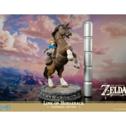 First 4 Figures - Zelda - The Legend of Zelda: Breath of The Wild - Link on Horseback (Standard Edition)