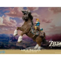 First 4 Figures - Zelda - The Legend of Zelda: Breath of The Wild - Link on Horseback (Standard Edition)