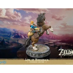 First 4 Figures - Zelda - The Legend of Zelda: Breath of The Wild - Link on Horseback (Standard Edition)