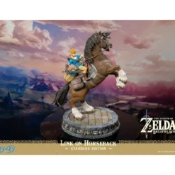 First 4 Figures - Zelda - The Legend of Zelda: Breath of The Wild - Link on Horseback (Standard Edition)
