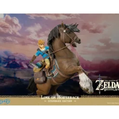 First 4 Figures - Zelda - The Legend of Zelda: Breath of The Wild - Link on Horseback (Standard Edition)
