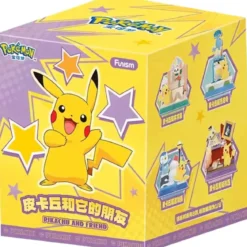 Funism - Pokemon - PIKACHU & FRIENDS set de 8 figurines en Blind Box